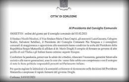 Il Comune di Corleone approva la scelta di Draghi, si scatena l'ironia sui social