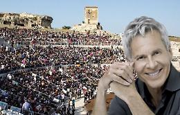 Claudio Baglioni annuncia altre tappe: canterà anche al Teatro Greco di Siracusa