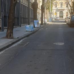 Catania: restiling in via Ipogeo