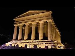Agrigento, Tempio della concordia spento per Parigi