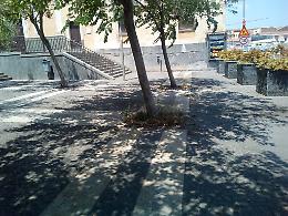 Catania, degrado e noncuranza in piazza Falcone