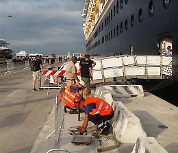 Troppa acqua alle navi da crociera: zone di Palermo a secco