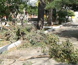 Villa Margherita a Giarre in stato di abbandono