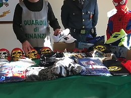 Gravina di Catania, sequestrati 1,7 milioni di prodotti contraffatti