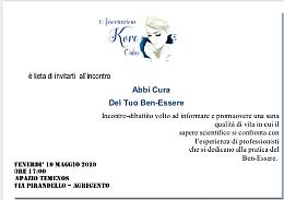“Abbi cura del tuo ben-essere” domani allo Spazio Temenos l’evento firmato Kore onlus