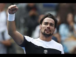 Tennis: Auckland, Fognini ai quarti e Cecchinato fuori