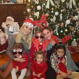 Lo scintillante Natale di Diletta: feste in famiglia a Catania