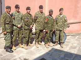 Militari canadesi a Catania per concludere tour 75/mo Operazione Husky