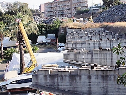 Viale De Gasperi, dopo 11 anni i lavori per l'incompiuta storica catanese