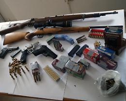 Nella sua villa di Lentini aveva un arsenale, ora il Tribunale di Novara l'ha condannato a otto anni