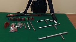Gela, armi clandestine in maneggio: due arrestati dei Carabinieri