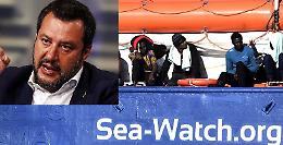 Migranti, Sea Watch diretta a Lampedusa
Salvini: «Sequestro di persona per motivi politici»