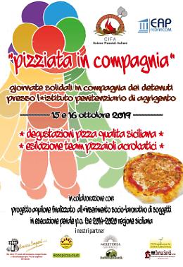 Pizziata in compagnia al carcere Petrusa di Agrigento