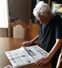 A Ucria c'è un'anziana e arzilla lettrice