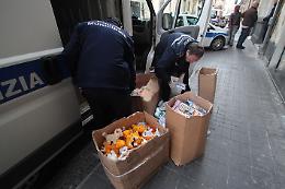 Vigili sequestrano merce irregolare a Catania