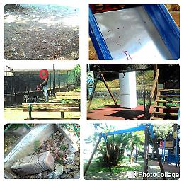 Catania, parco Falcone: parco giochi o discarica?