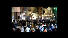 Assalto alla via Etnea, il covid non fa più paura