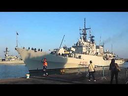 L'arrivo della nave Maestrale a Catania