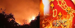 La Sicilia brucia nella morsa dei 40 gradi e degli incendi che la stanno devastando