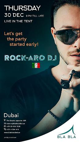 Il dj siciliano Rock-Aro vola a Dubai