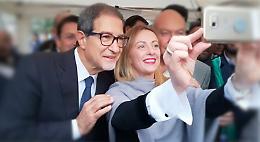 Meloni esce allo scoperto e conferma l'ok per Musumeci ricandidato ma il centrodestra è da rifare