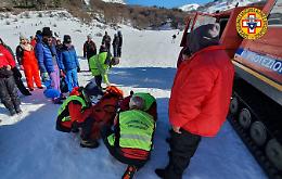 Altra domenica di feriti sulla neve di Piano Battaglia: è pericolo slittini