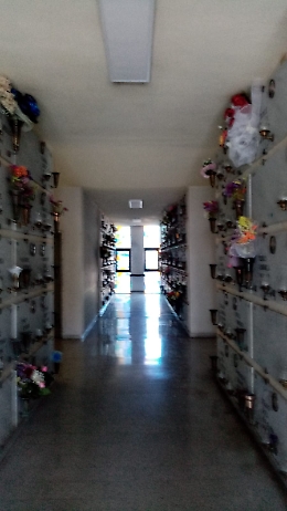 Cimitero di Catania: cappelle nuovamente al buio