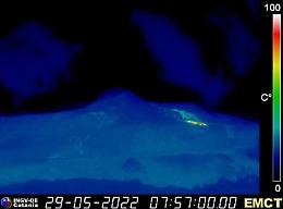 Etna, all'alba una nuova bocca nella Valle del Bove