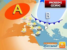 Aria fredda dai Balcani, a breve anche al Sud