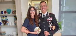 Il Comandante provincia dei carabinieri di Agrigento ha voluto premiare la giavellottista Parolino