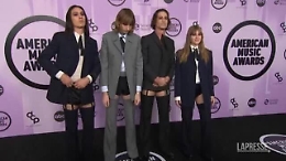 I Maneskin trionfano agli American Music Awards