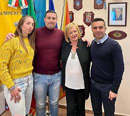 Lampedusa, grande festa di commiato per Gisella Rizzo