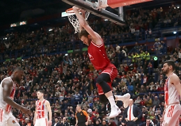 Eurolega: EA7 Milano-Stella Rossa 74-68
