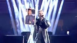 Fedez contro Salvini, poi strappa la foto del viceministro Bignami vestito da nazista