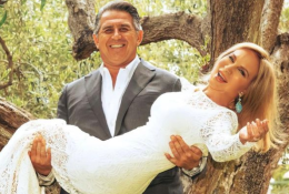 Rosanna Lambertucci si sposa a luglio e fa le prove generali