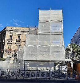 Catania, finito il restauro: riecco il monumento a Bellini