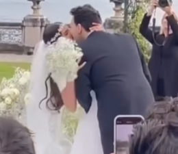 Le nozze romantiche di Ignazio Boschetto e Michelle Bertolini sul lago di Como