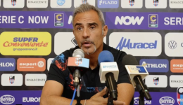 Toscano: «Il Catania migliora, felice per l'esordio di Caturano»