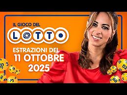 Lotto, 10eLotto e Superenalotto: le estrazioni dell'11 ottobre 2025