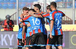Il Catania da solo in testa, ecco che succede in casa Salernitana