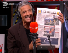 Fiorello ringrazia La Sicilia: «Siamo in prima pagina!»