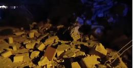 Crolla edificio in via Soldato Florio, evacuate tre famiglie