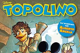 Alberto Angela diventa Albert Quarky su Topolino con Pippo e il Professor Zapotec
