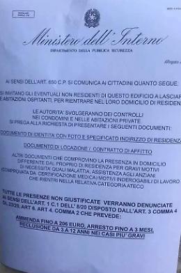 Continua in provincia di Ragusa l'affissione di manifesti fasulli da parte di potenziali ladri di appartamento