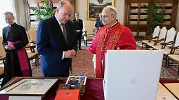 Il principe Alberto di Monaco da papa Leone in Vaticano