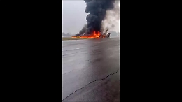 Il video dell'aereo Cessna schiantato  in North Carolina, diversi i morti 