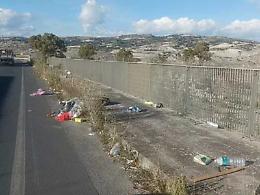 Erbacce e rifiuti sulla Sp 180: «Uno scenario indecoroso»