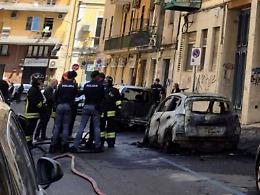 Auto a fuoco a Catania: dai filmati &egrave; emersa la pista dolosa