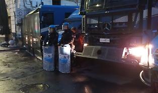 Sgomberata l'ex palestra e centro sociale di piazza Lupo