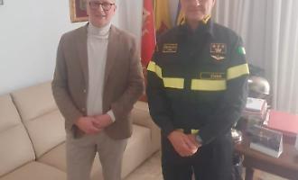 Dal sindaco la gratitudine al nuovo comandante dei vigili del fuoco per l'accurata gestione degli eventi calamitosi